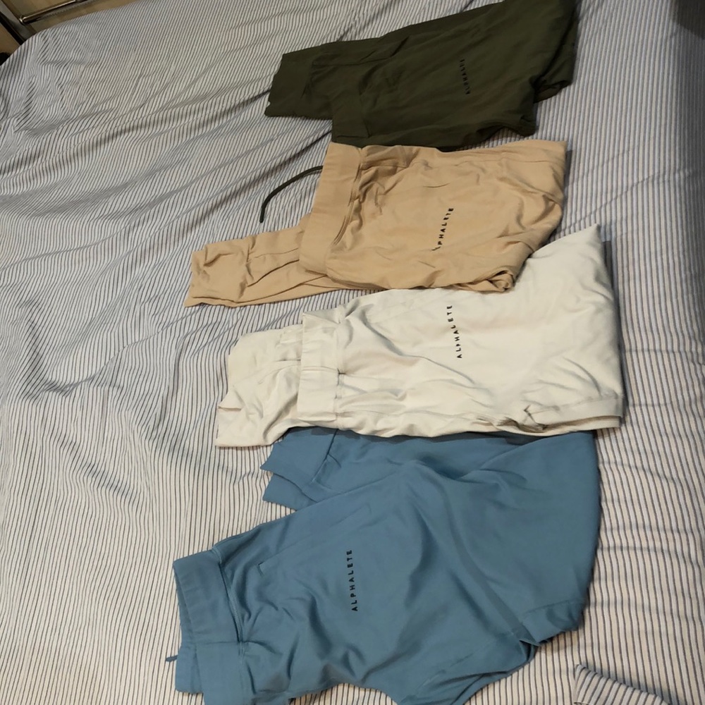 Alphalete Joggers Bundle ALL size M